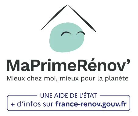 Logo des aides financières pour la rénovation : MaPrimeRénov'