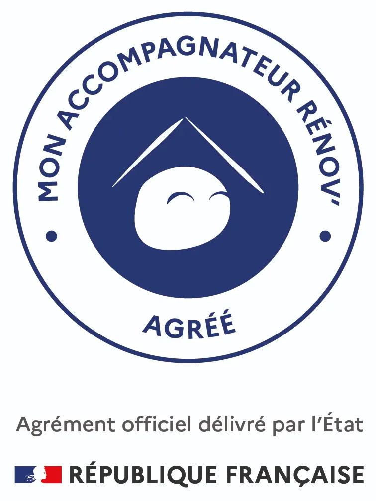 Logo officiel du dispositif Mon Accompagnateur Rénov' agréé par l'État